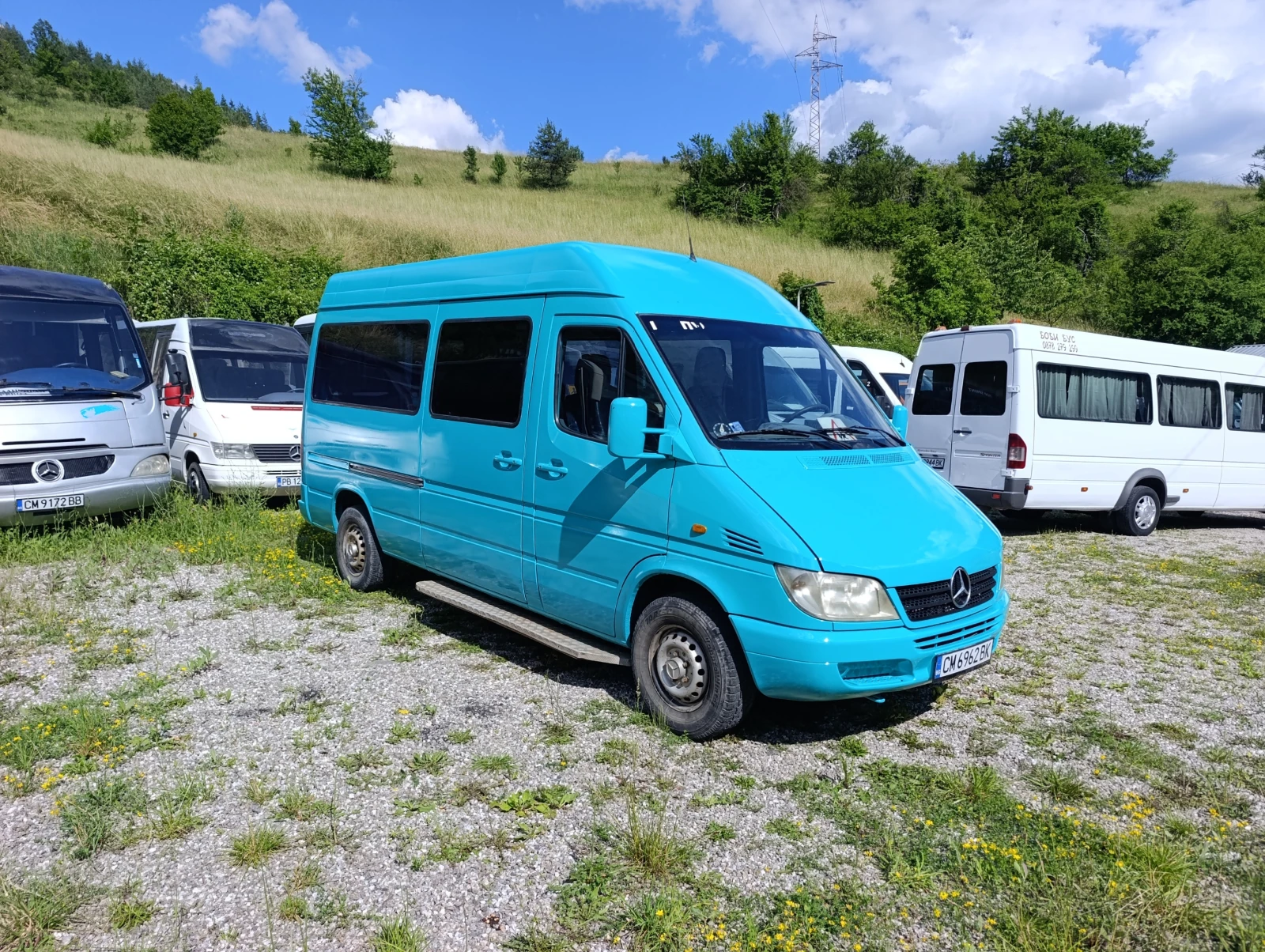 Mercedes-Benz Sprinter 416 22+ 1, 2 КЛИМАТИКА, 2 ПЕЧКИ, , снимка 10 - Бусове и автобуси - 55094455