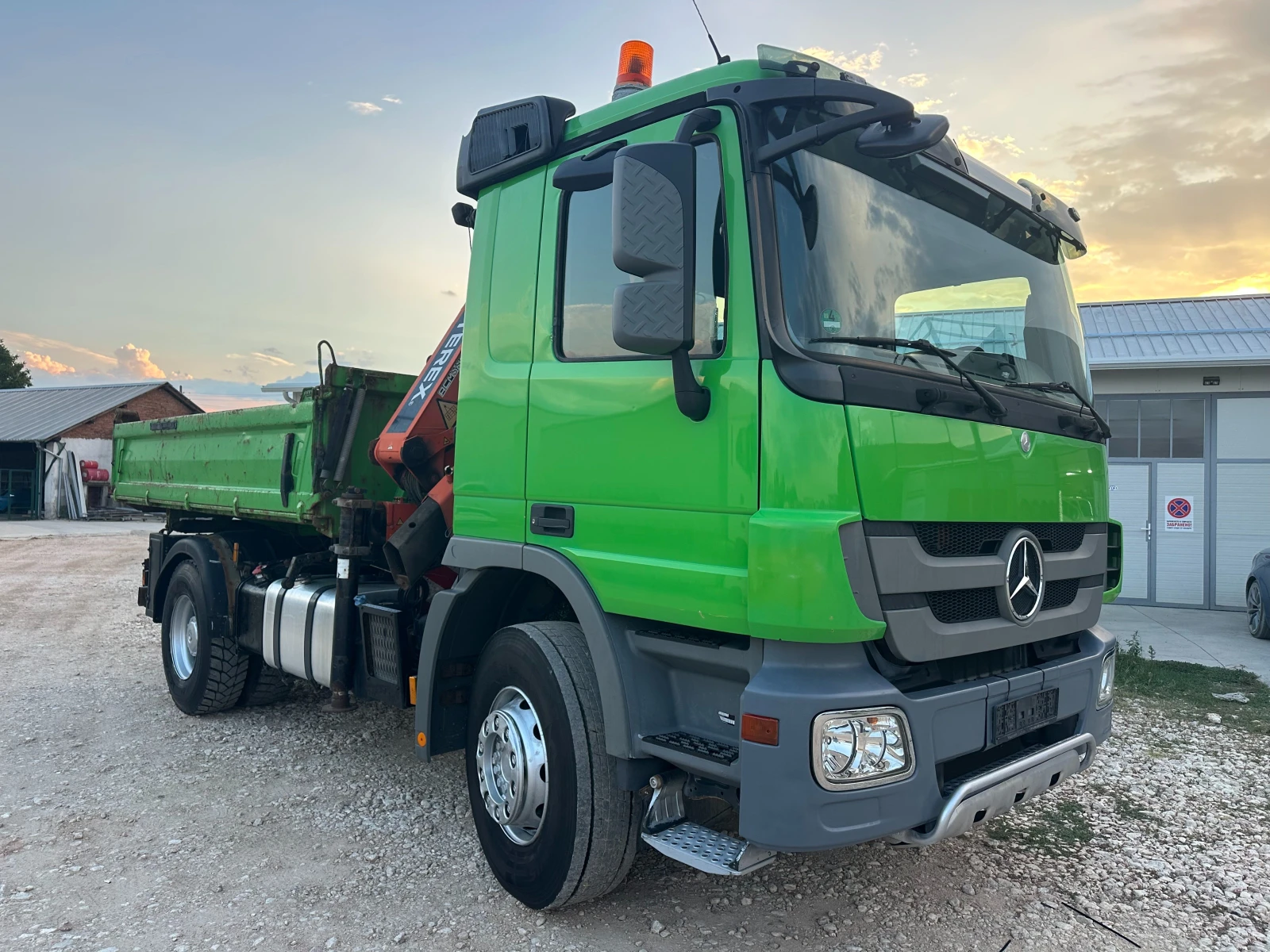 Mercedes-Benz 1836 Актрос Кран Атлас Терех 85. 2, снимка 3 - Камиони - 55698963