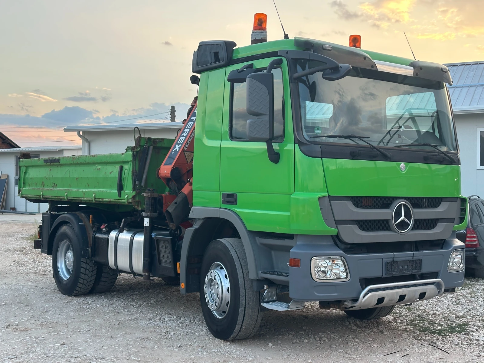 Mercedes-Benz 1836 Актрос Кран Атлас Терех 85. 2, снимка 4 - Камиони - 55698963