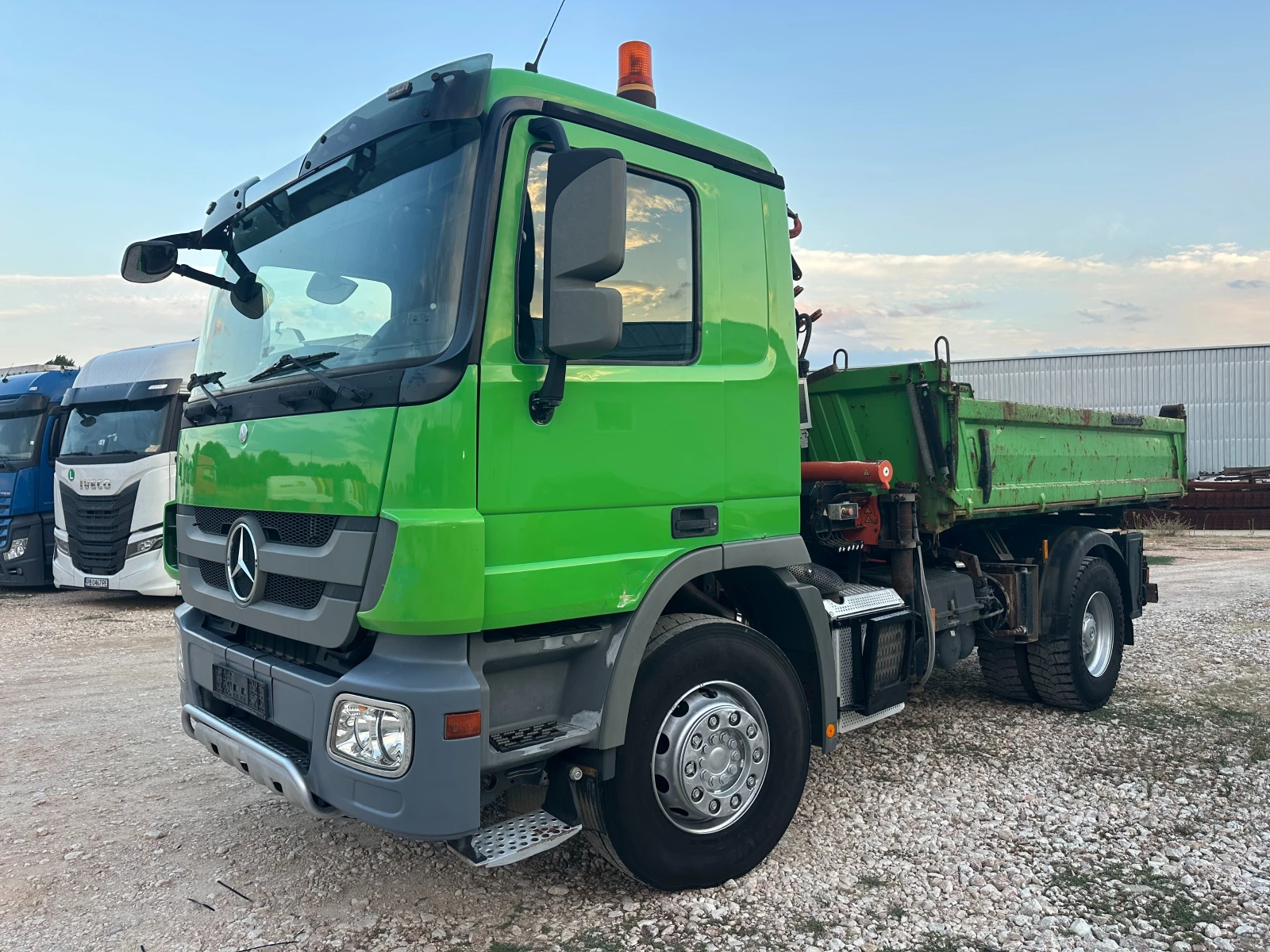 Mercedes-Benz 1836 Актрос Кран Атлас Терех 85. 2, снимка 2 - Камиони - 55698963