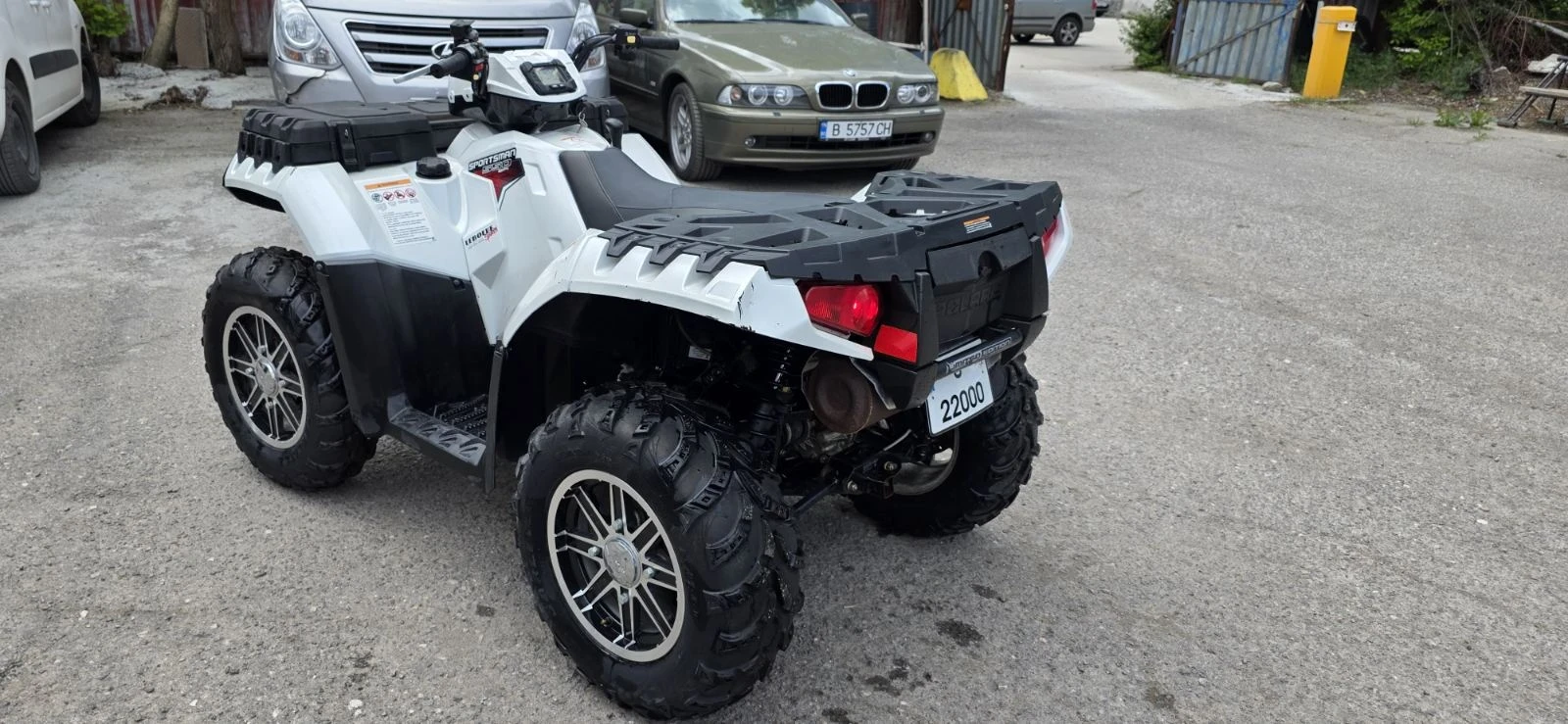 Polaris Sportsman 550-хидравлика