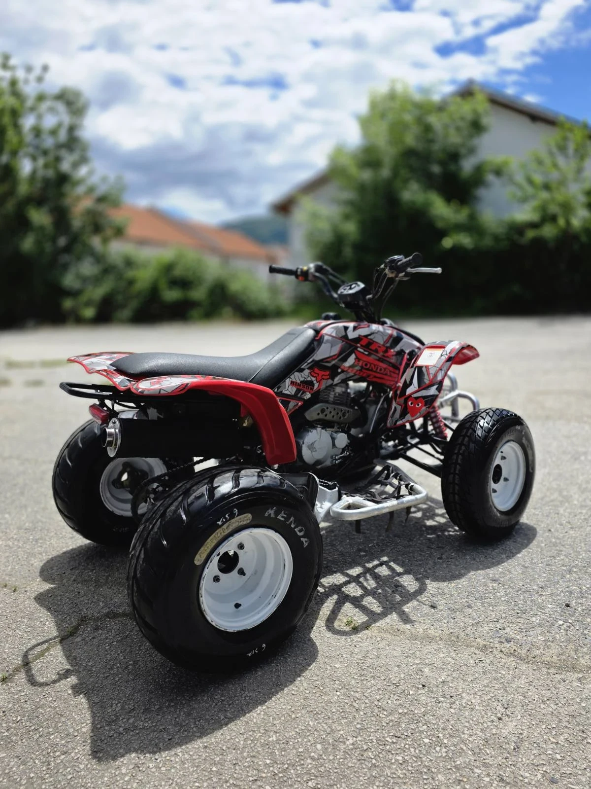 Honda Trx 400 КАТО НОВ, снимка 3 - Мотоциклети и мототехника - 55515093