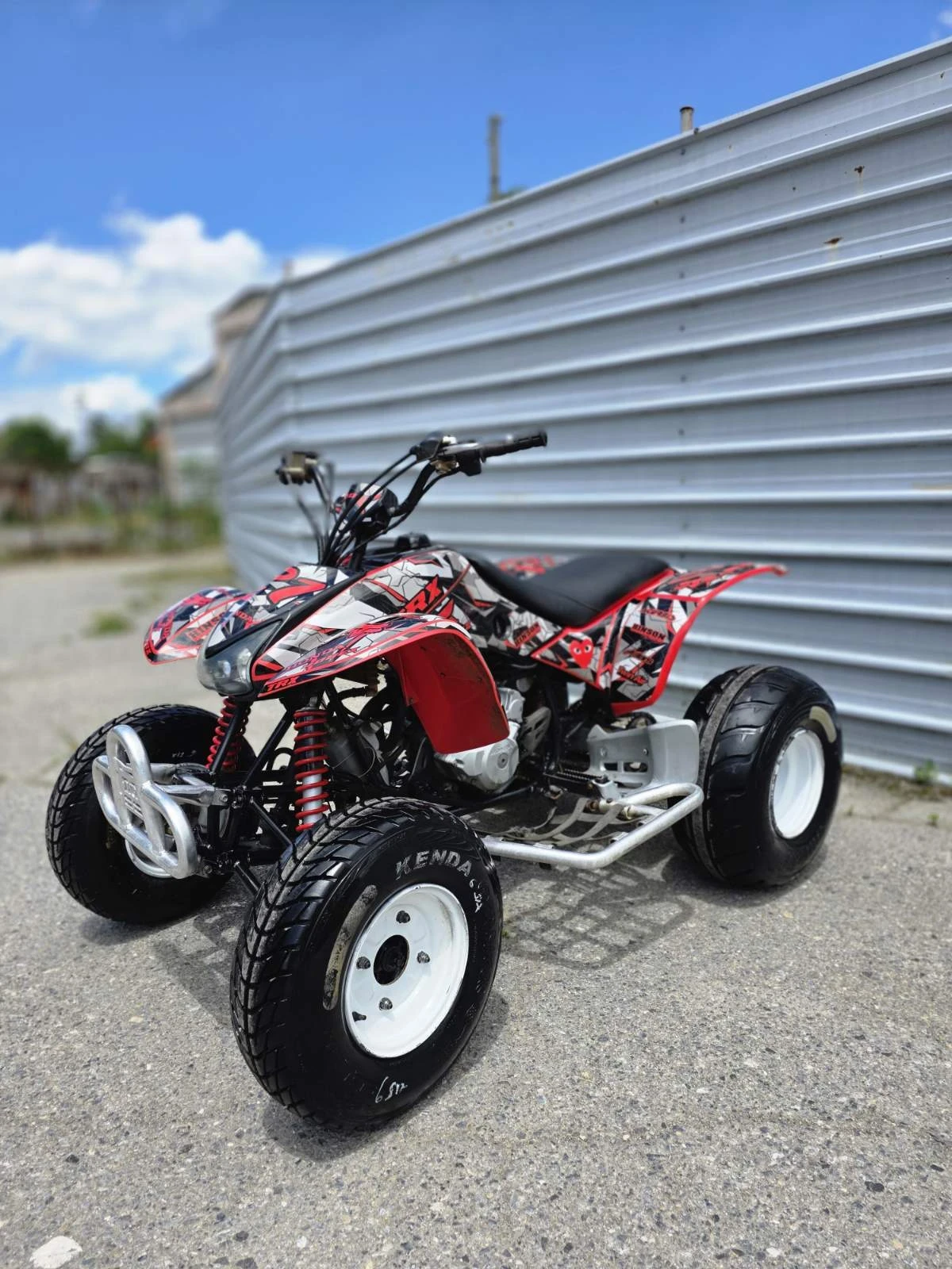 Honda Trx 400 КАТО НОВ, снимка 7 - Мотоциклети и мототехника - 55515093