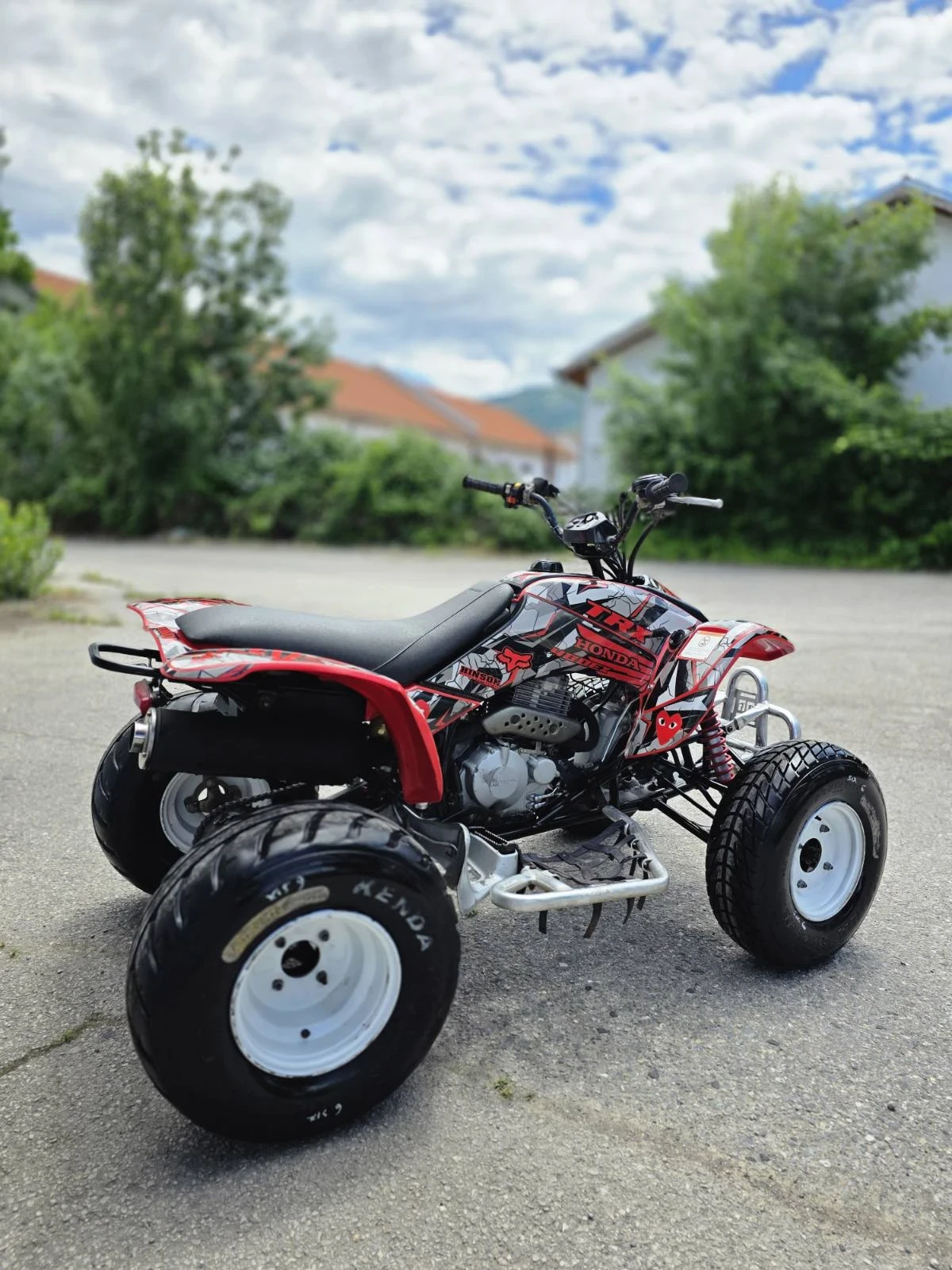 Honda Trx 400 КАТО НОВ, снимка 4 - Мотоциклети и мототехника - 55515093