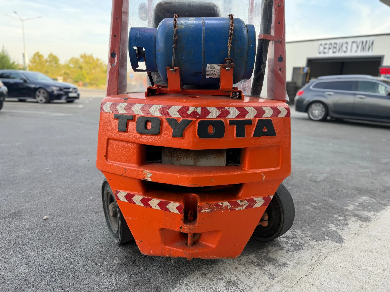Мотокар Toyota, снимка 4 - Индустриална техника - 56567034