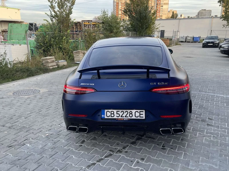 Mercedes-Benz AMG GT 63s 4matic+ / Ceramic / Manufaktur / Full, снимка 4 - Автомобили и джипове - 52813777