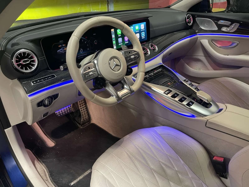 Mercedes-Benz AMG GT 63s 4matic+ / Ceramic / Manufaktur / Full, снимка 10 - Автомобили и джипове - 52813777