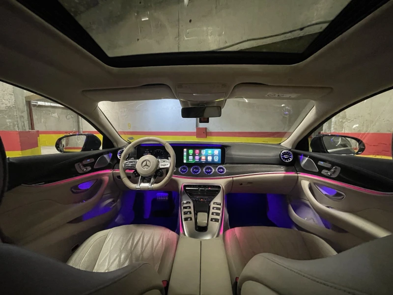 Mercedes-Benz AMG GT 63s 4matic+ / Ceramic / Manufaktur / Full, снимка 9 - Автомобили и джипове - 52813777