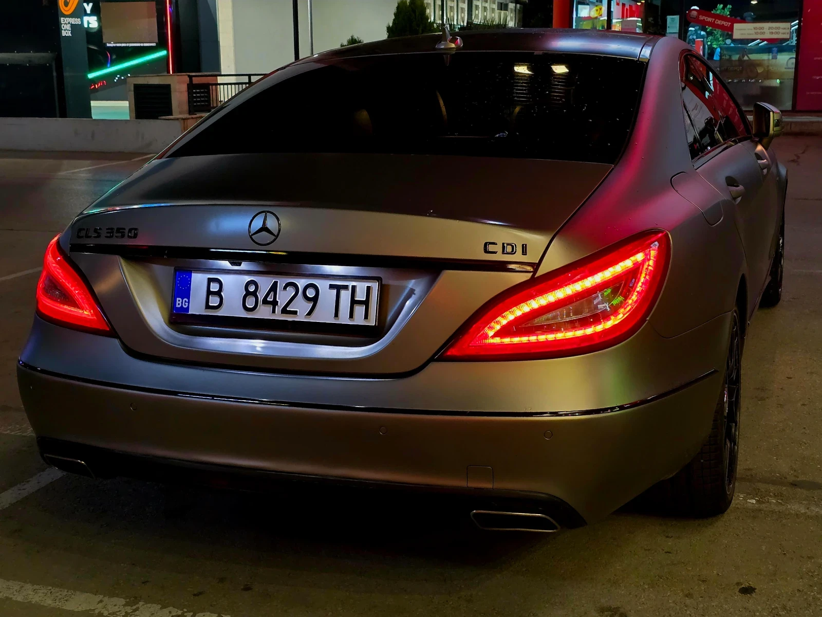 Mercedes-Benz CLS 350 CDI/ DESIGNO/ EDITION 1/ MAGNO фабричен мат  | Mobile.bg — изображение 6