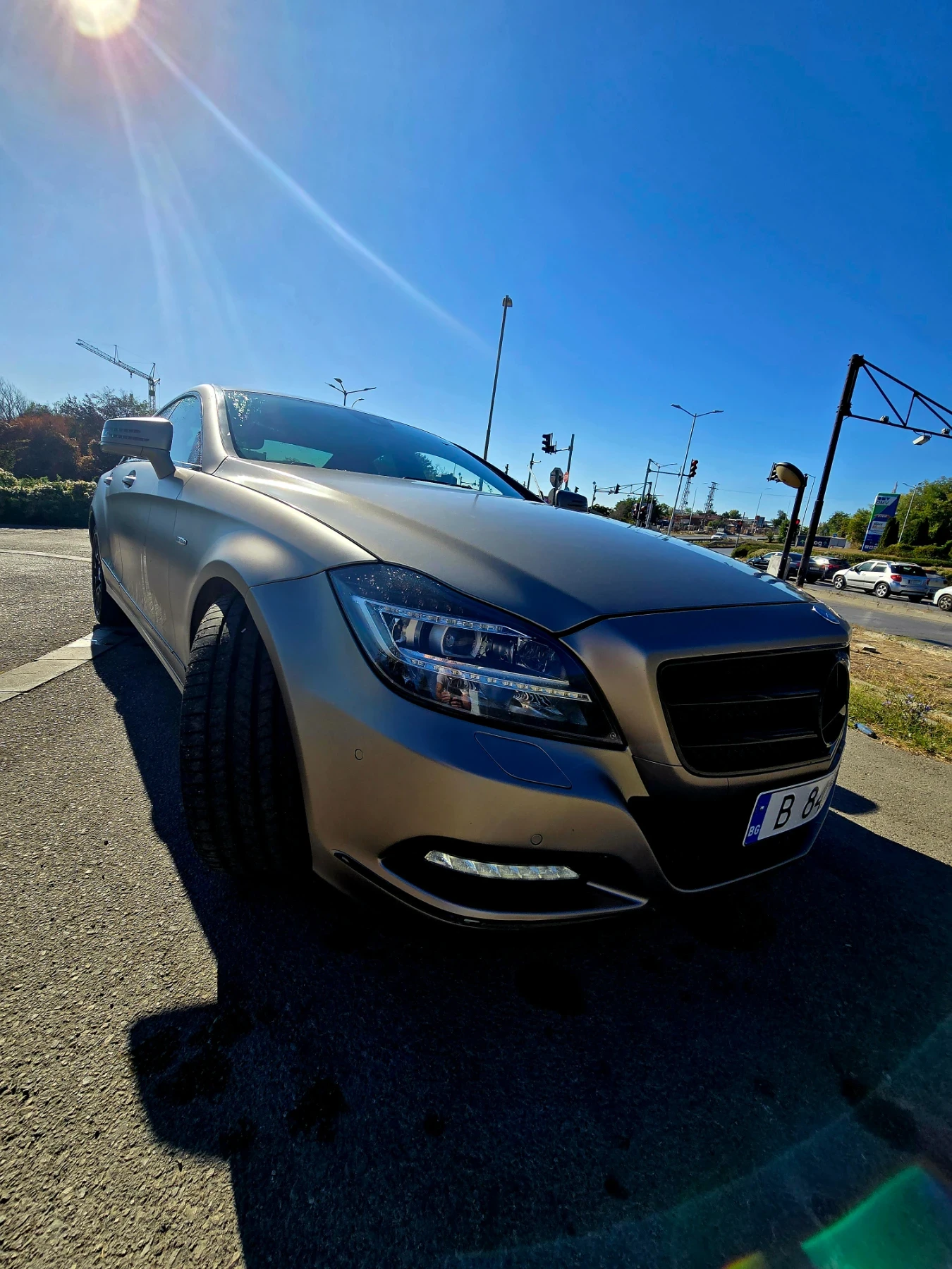 Mercedes-Benz CLS 350 CDI/ DESIGNO/ EDITION 1/ MAGNO фабричен мат  | Mobile.bg — изображение 3
