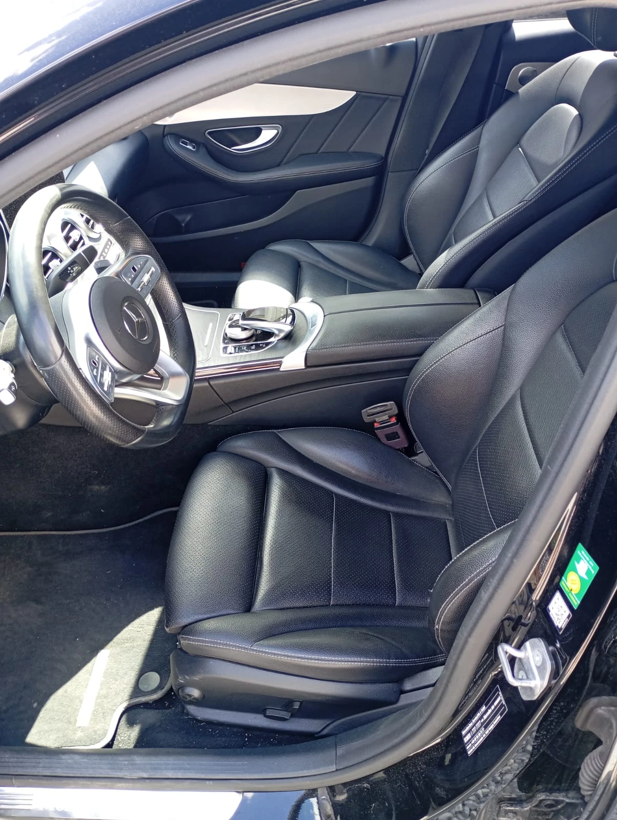 Mercedes-Benz C 300 DE AMG/NIGHT/HUD/BURM, снимка 9 - Автомобили и джипове - 54311657