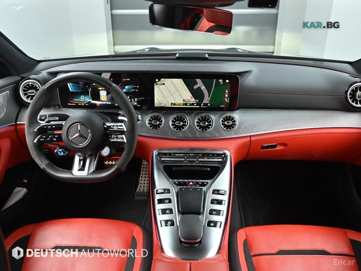 Mercedes-Benz AMG GT S 4MATIC* КОЖА* ПОДГРЕВ* ОБДУХВ* BURMASTER* PANO* 36, снимка 7 - Автомобили и джипове - 54867179