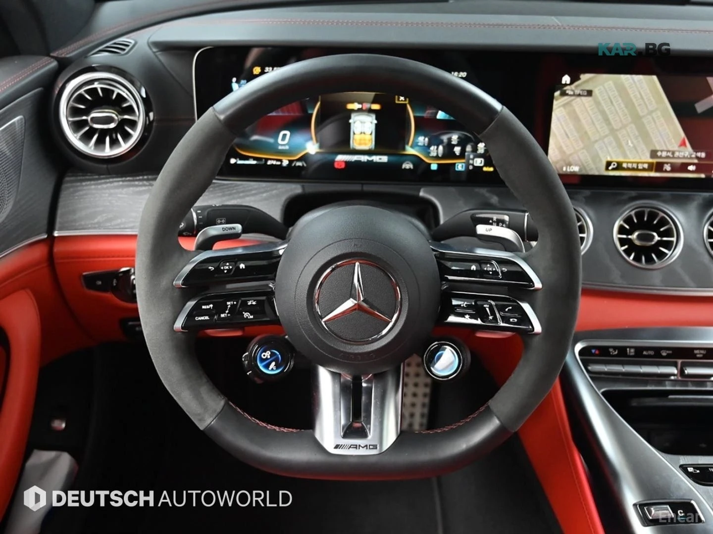 Mercedes-Benz AMG GT S 4MATIC* КОЖА* ПОДГРЕВ* ОБДУХВ* BURMASTER* PANO* 36, снимка 13 - Автомобили и джипове - 54867179