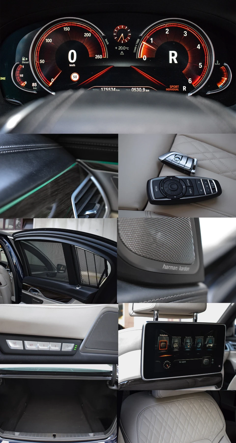 BMW 730 BMW 730D X-DRIVE FULL FULL, снимка 16 - Автомобили и джипове - 56238248