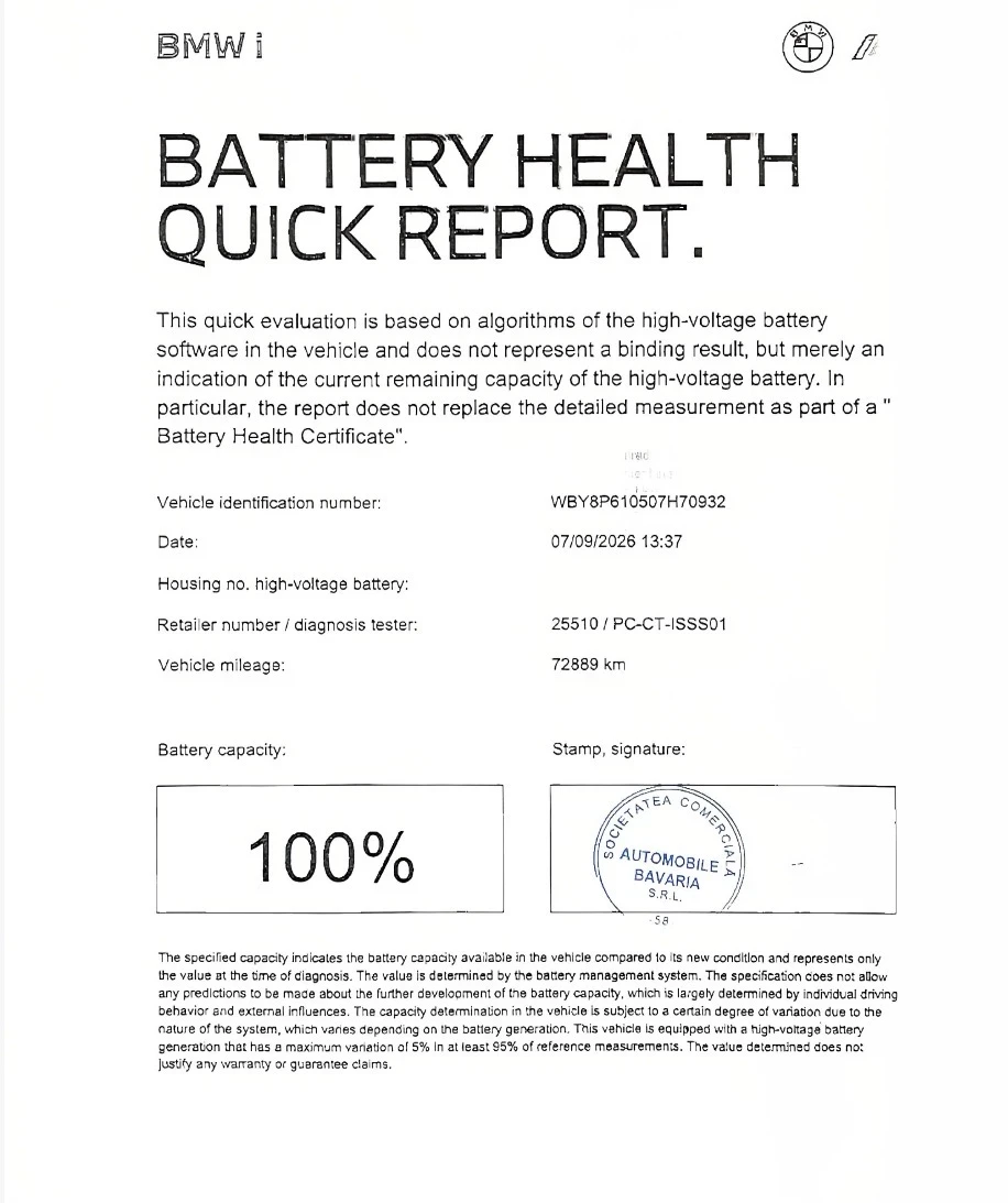 BMW i3 S 120 73000km 100% SOH, снимка 17 - Автомобили и джипове - 56324631