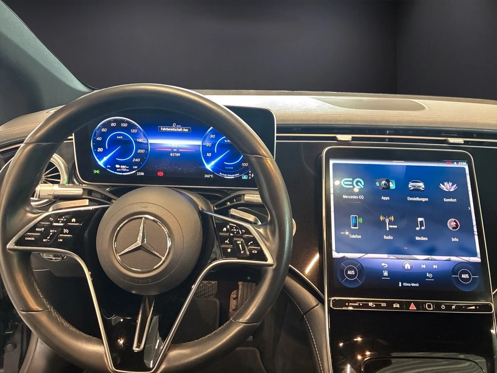 Mercedes-Benz EQS 450+ / ELECTRIC ART / AIRMATIC / LED /  | Mobile.bg � ����������� 12