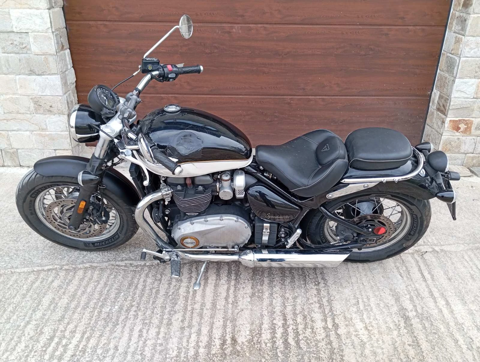 Triumph Bonneville Speedmaster, снимка 3 - Мотоциклети и мототехника - 54498152