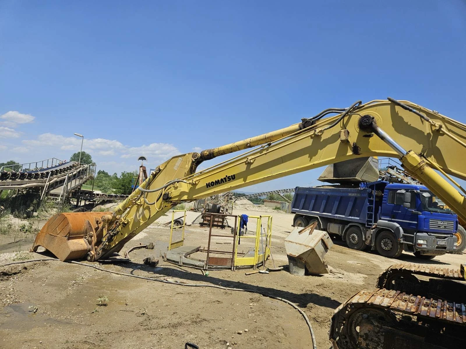 Багер Komatsu Pc240lc, снимка 6 - Индустриална техника - 56019155