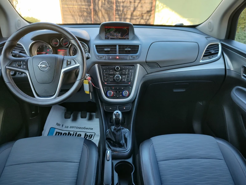 Opel Mokka 1.4-ГАЗ, НАВИ, КАМЕРА, КОЖА, снимка 9 - Автомобили и джипове - 48128258