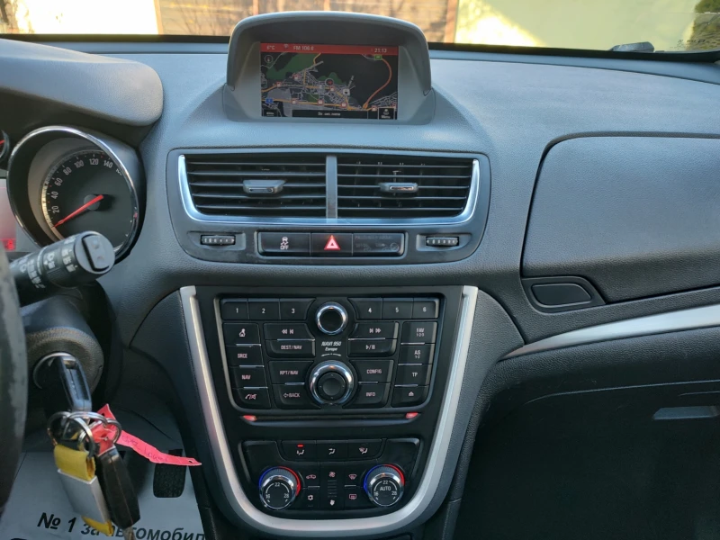 Opel Mokka 1.4-ГАЗ, НАВИ, КАМЕРА, КОЖА, снимка 10 - Автомобили и джипове - 48128258