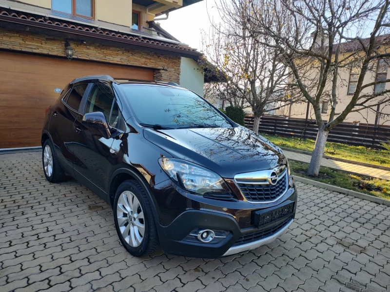 Opel Mokka 1.4-ГАЗ, НАВИ, КАМЕРА, КОЖА, снимка 4 - Автомобили и джипове - 48128258