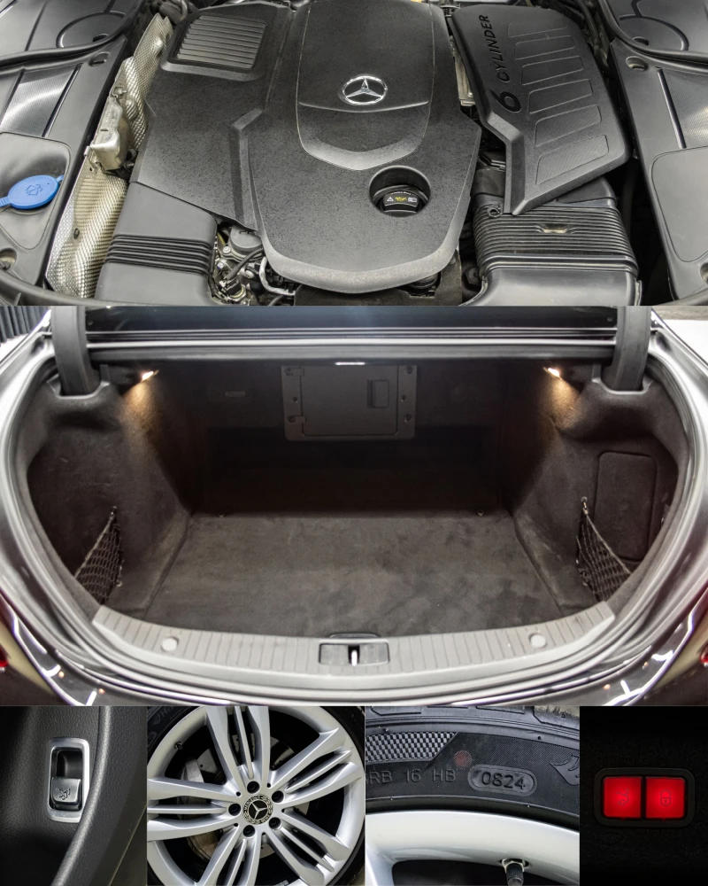 Mercedes-Benz S 350 d/Face/Long/9-G Tronic/Реален пробег/Серв.история, снимка 14 - Автомобили и джипове - 52740986