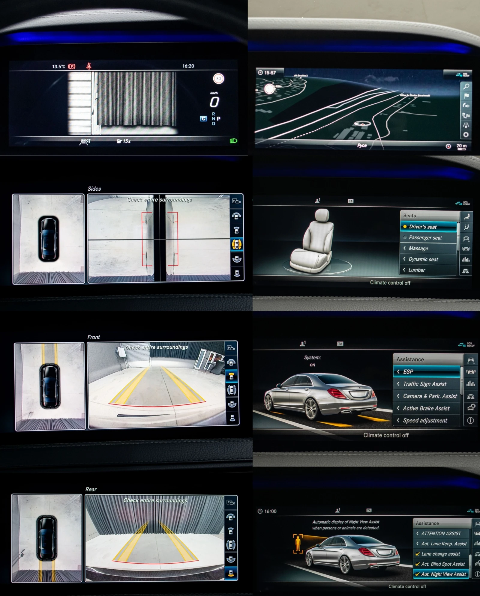 Mercedes-Benz S 350 d/Face/Long/9-G Tronic/ /. | Mobile.bg   13