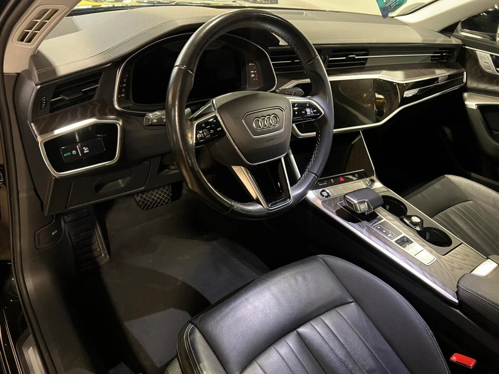 Audi A6 Progressiv 45Tfsi | Черна кожа | Без Инциденти |  - изображение 10
