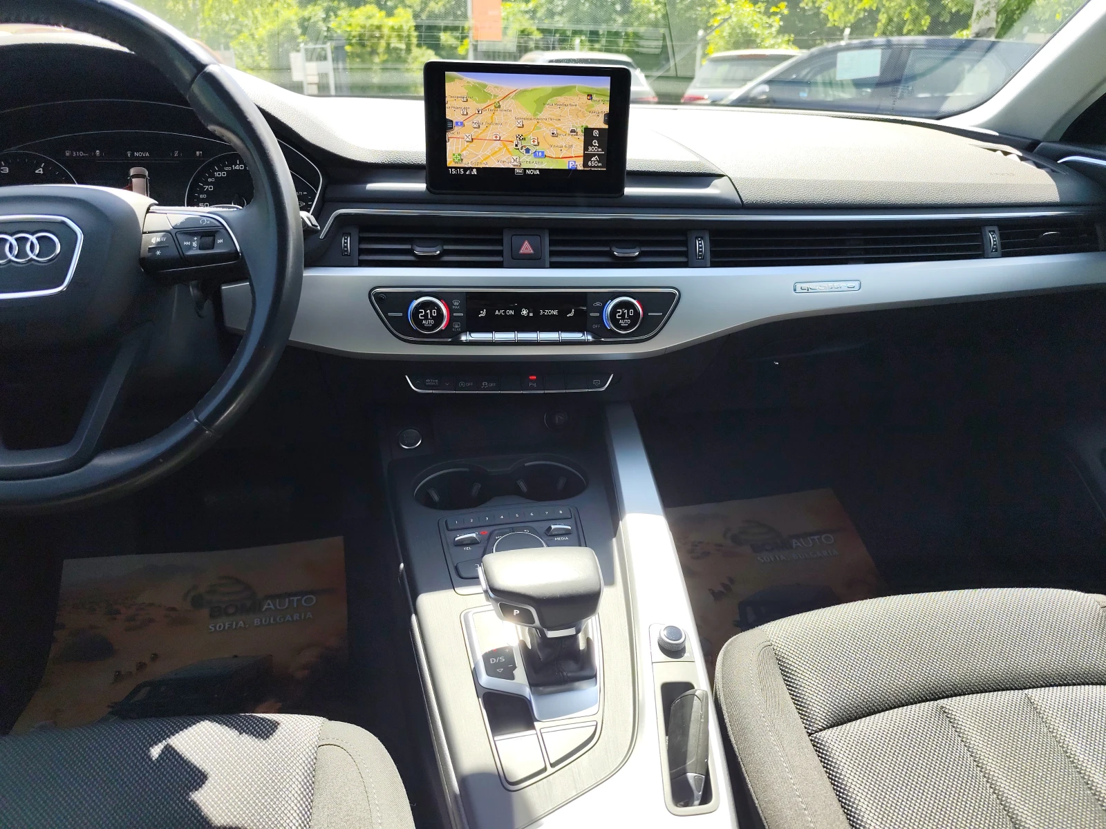 Audi A4 2.0TDi* QUATTRO* LED* АВТОМАТИК* EURO6B* PANORAMA, снимка 9 - Автомобили и джипове - 54720471
