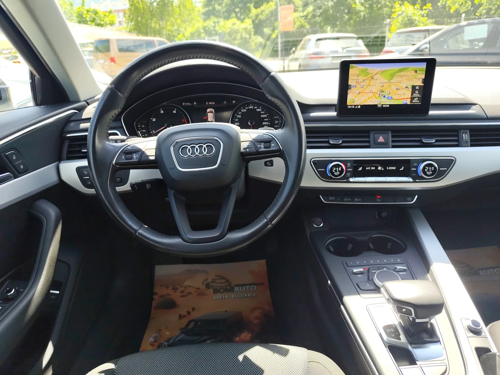 Audi A4 2.0TDi* QUATTRO* LED* АВТОМАТИК* EURO6B* PANORAMA, снимка 8 - Автомобили и джипове - 54720471