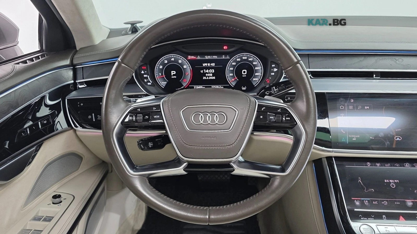 Audi A8 L / DISTRONIC / HEADUP / ОБДУХ / МАСАЖ / ТВ, снимка 10 - Автомобили и джипове - 54919561
