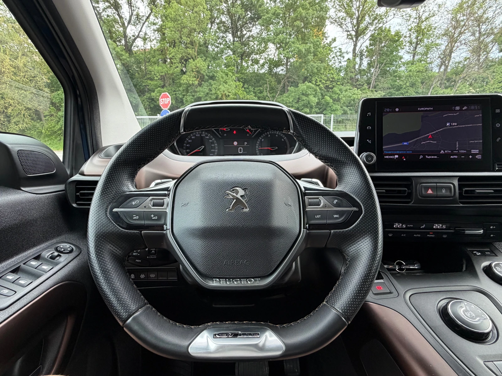 Peugeot Partner HDI* GT-LINE* Full* EAT8, снимка 13 - Автомобили и джипове - 55660039