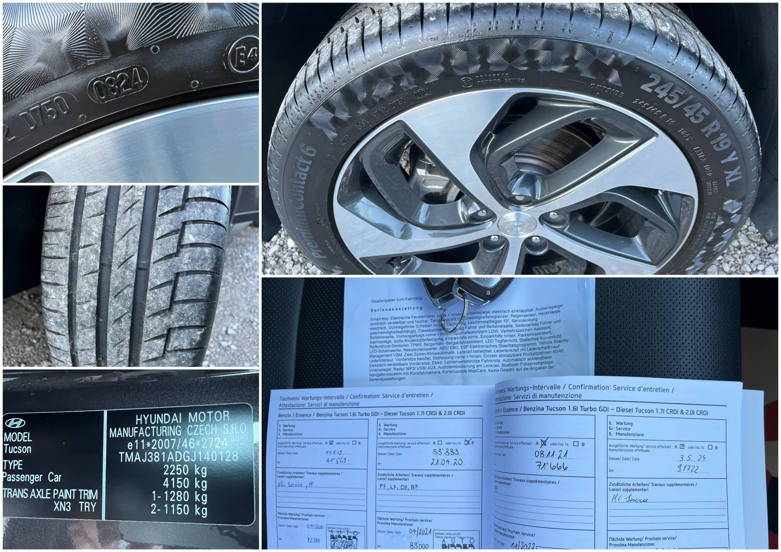 Hyundai Tucson 2.0CRDi 4WD//106536./TMAJ381ADGJ140128/ | Mobile.bg   17