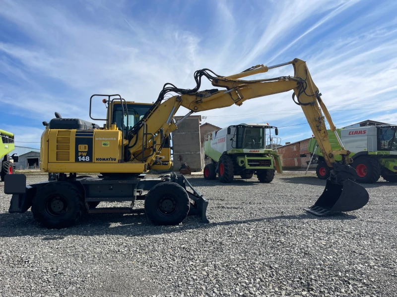 Багер Komatsu PW 148 С 5 УРЕДА ЛИЗИНГ, снимка 8 - Индустриална техника - 48774763