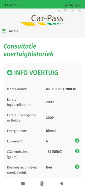 Mercedes-Benz C 200 Avantgarde Car-Pass  | Mobile.bg    11
