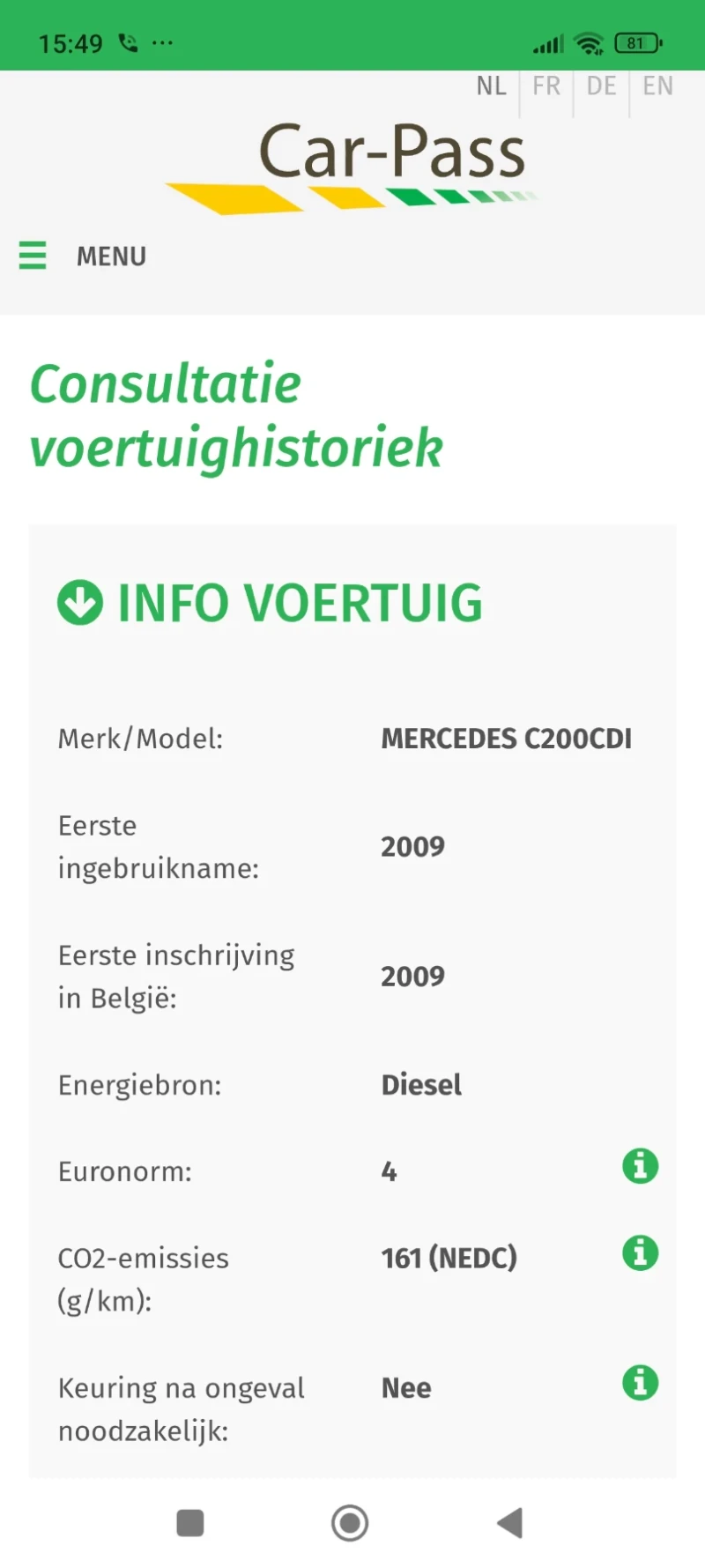 Mercedes-Benz C 200 Avantgarde Car-Pass , снимка 11 - Автомобили и джипове - 50411990