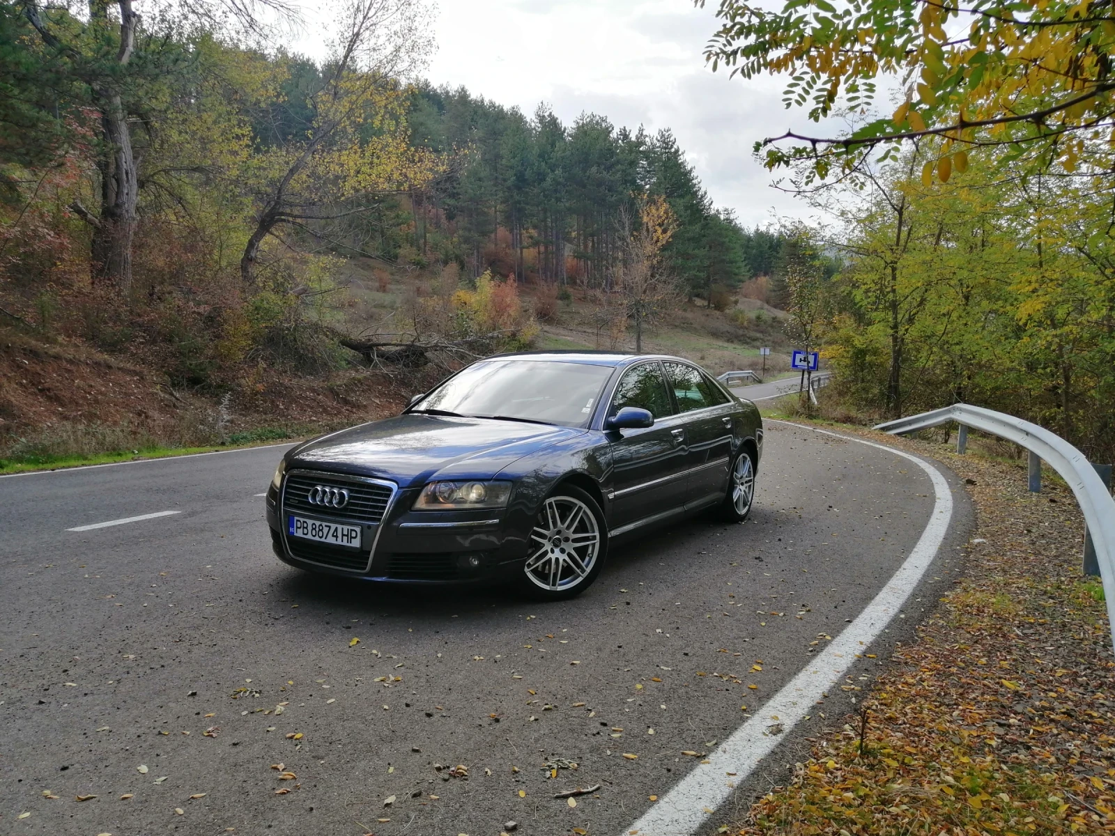 Audi A8 4.2 bitdi на пружини