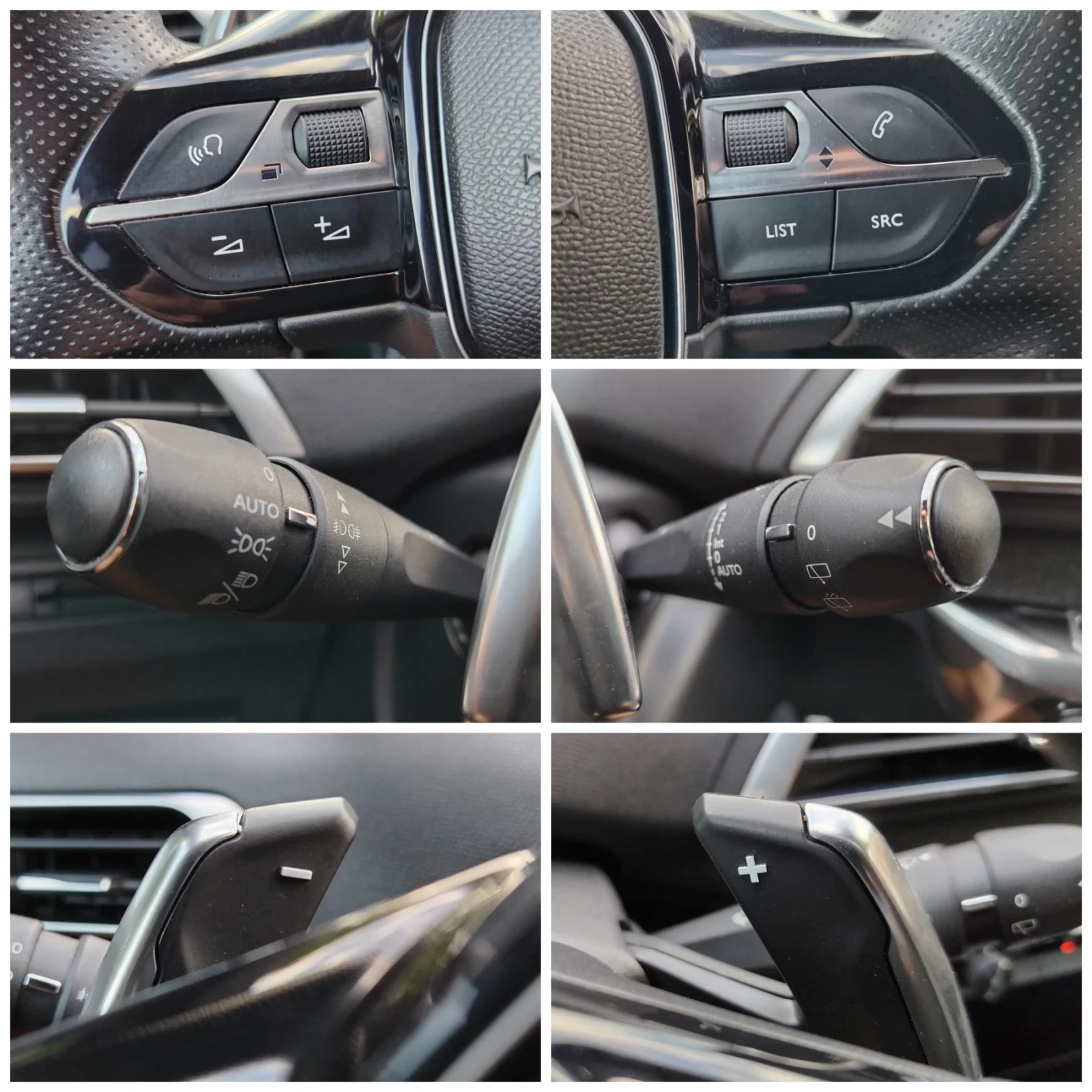 Peugeot 3008 1.6HDI-120к.с/GT-LINE/АВТОМАТИК/НАВИГАЦИЯ!!! , снимка 12 - Автомобили и джипове - 55286307