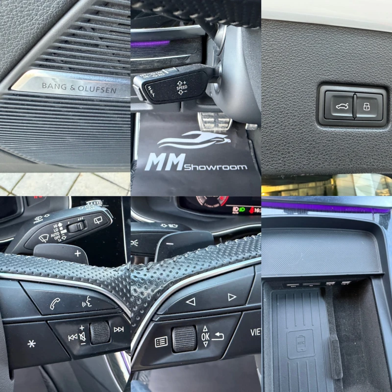 Audi Q8 S-LINE-Bang &CO-MATRIX-BLINDSPOT--KEYGO-360-КАМЕРА, снимка 14 - Автомобили и джипове - 49756149