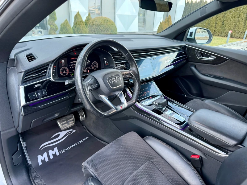 Audi Q8 S-LINE-Bang &CO-MATRIX-BLINDSPOT--KEYGO-360-КАМЕРА, снимка 9 - Автомобили и джипове - 49756149