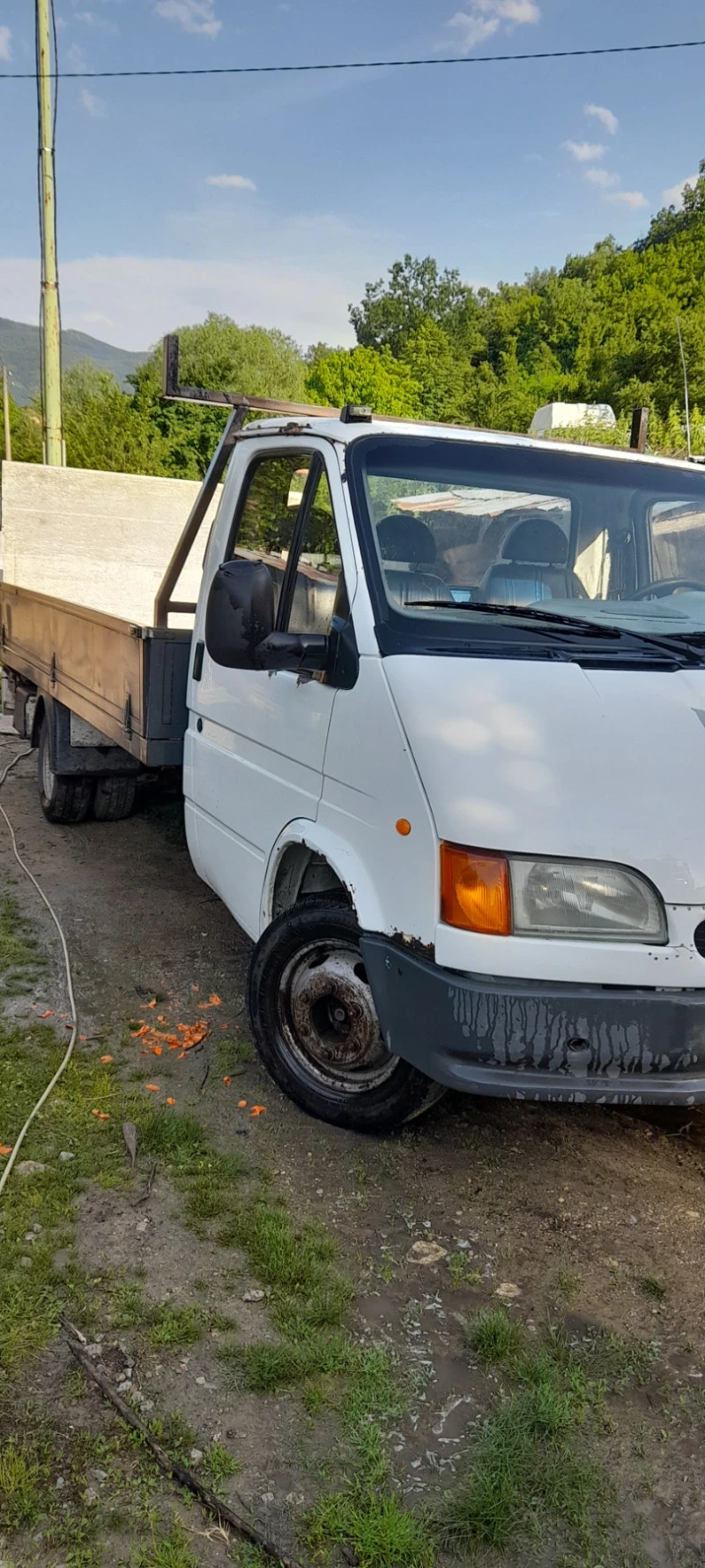 Ford Transit 2, 5 турбо дизел, снимка 1 - Бусове и автобуси - 47607465