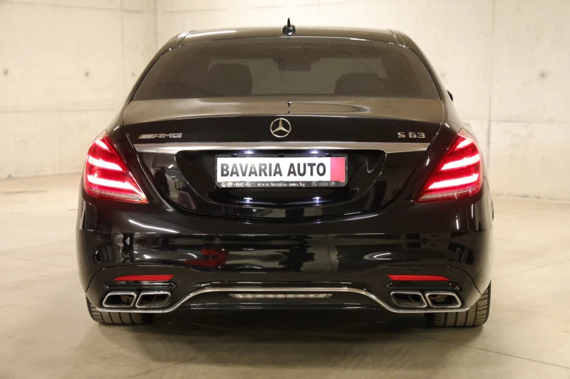 Mercedes-Benz S 63 AMG 4-MATIC+ Long, 3xTV, Ceramic, Night Vision, FULL, снимка 4 - Автомобили и джипове - 42921876