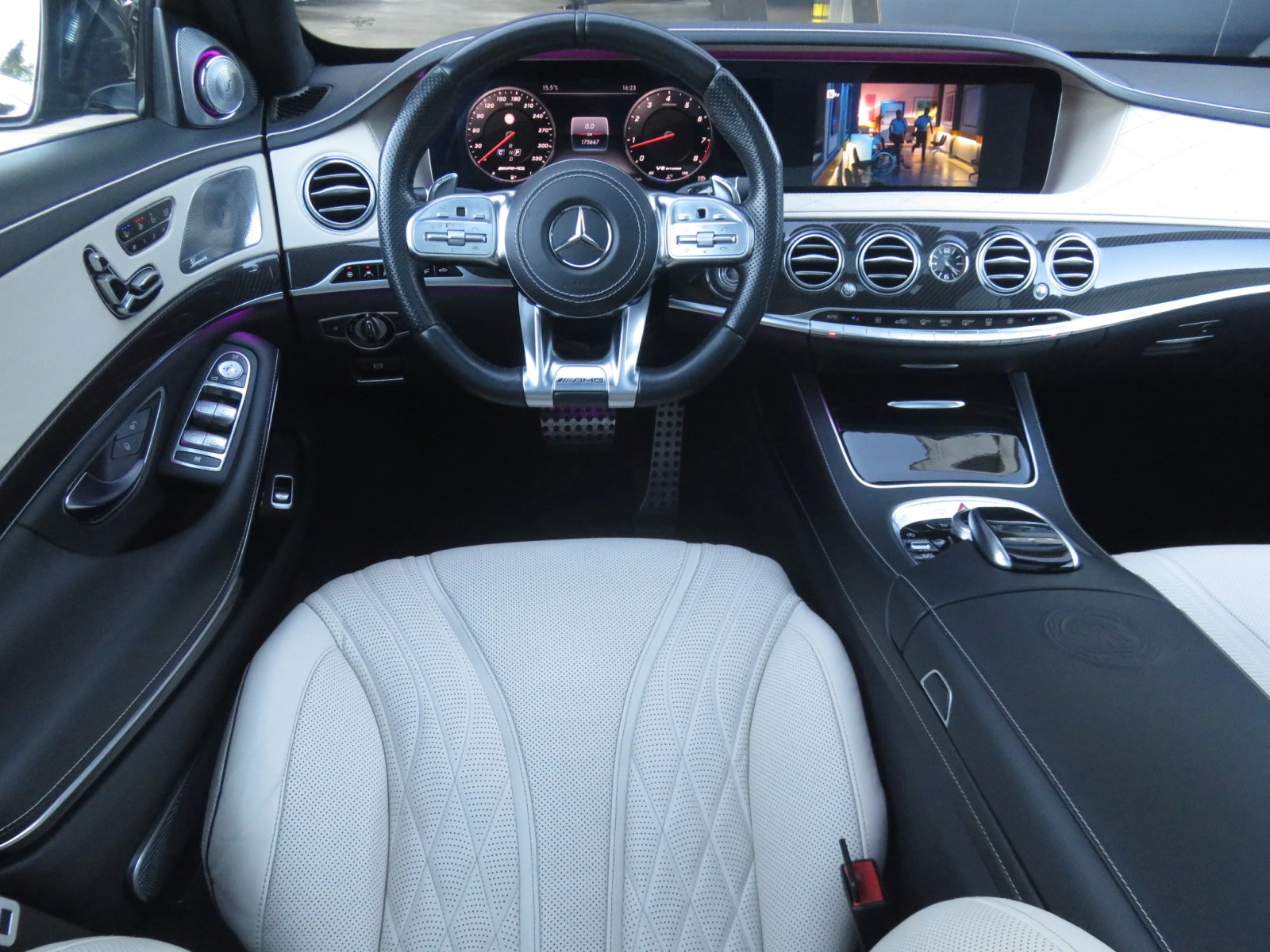 Mercedes-Benz S 63 AMG 4-MATIC+ Long, 3xTV, Ceramic, Night Vision, FULL - изображение 6