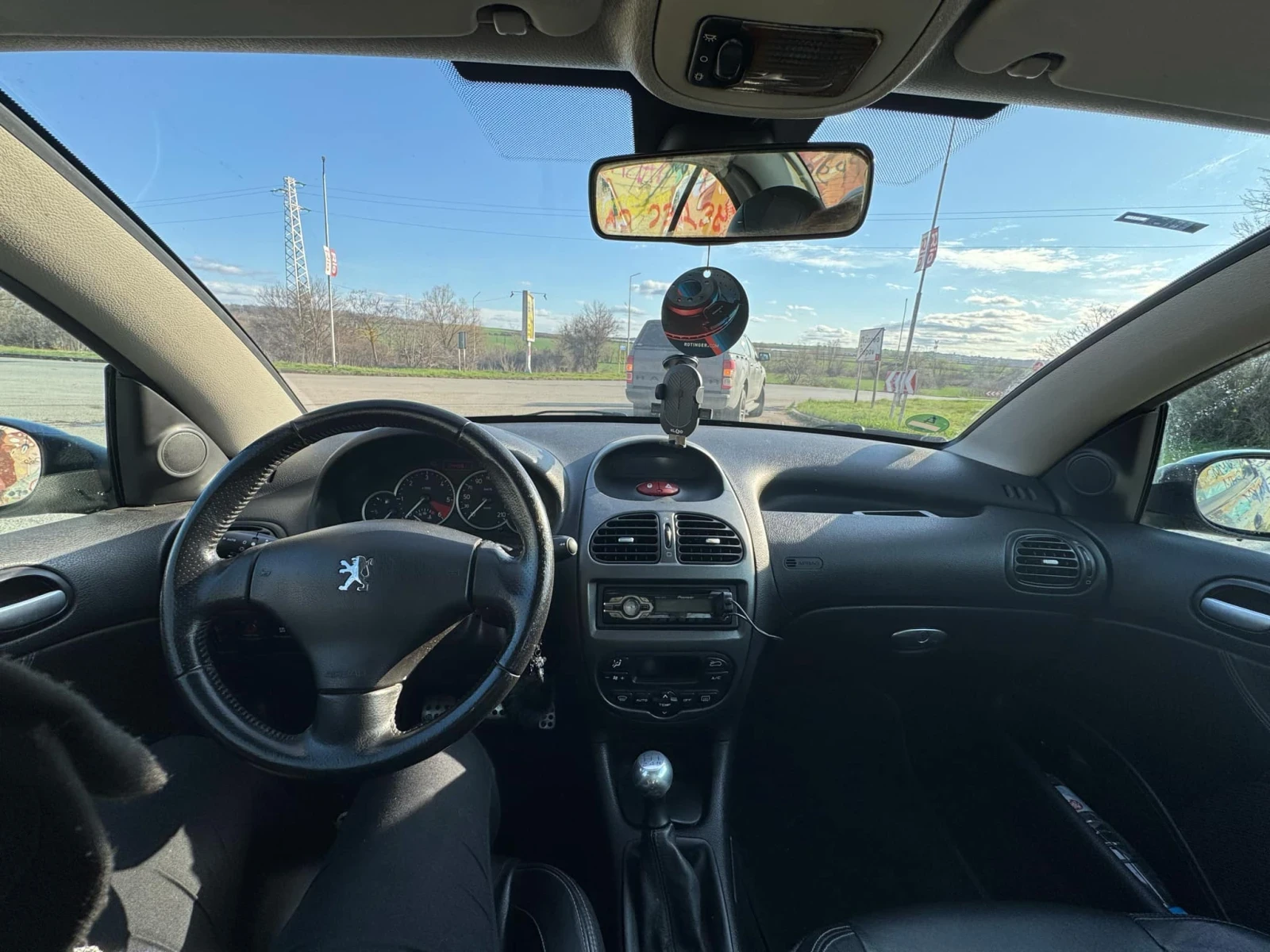 Peugeot 206 1.6 hdi, снимка 6 - Автомобили и джипове - 54914798