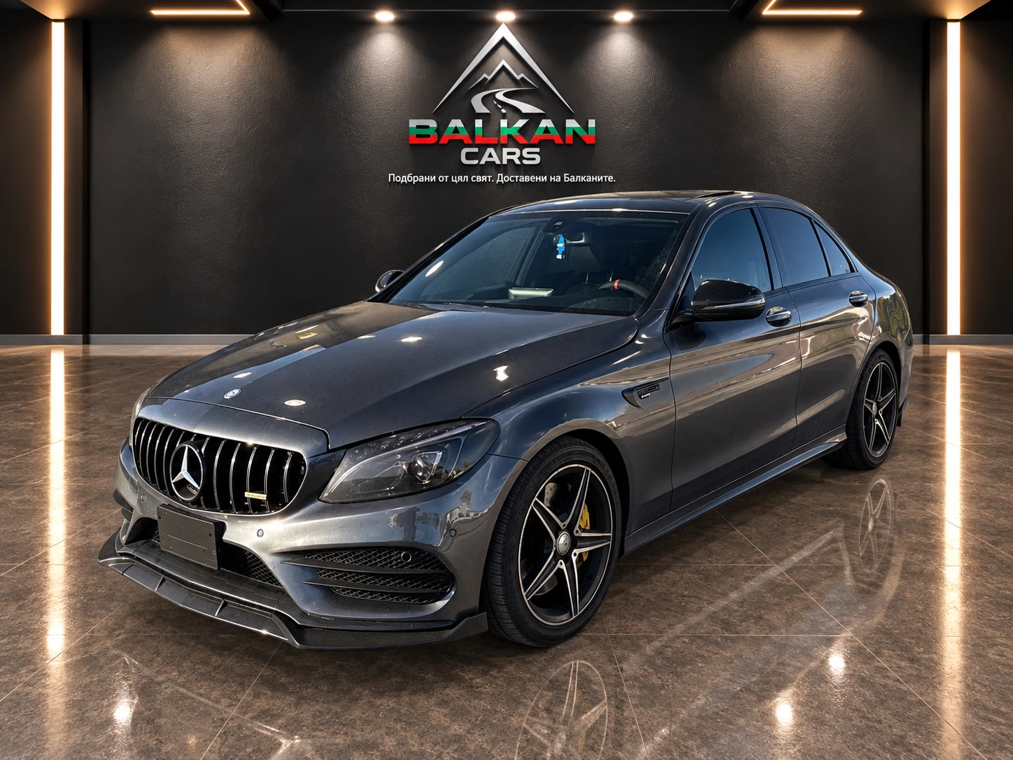 Mercedes-Benz C 450 AMG AMG-pack* Burmester* Подгрев* Пано