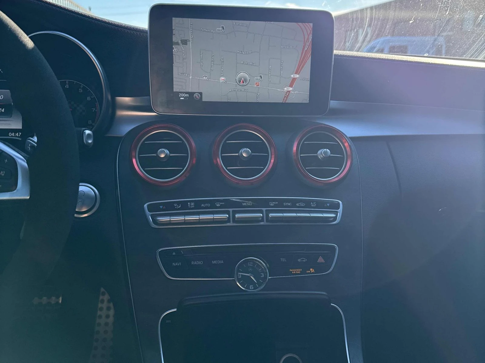 Mercedes-Benz C 450 AMG AMG-pack* Burmester* Подгрев* Пано, снимка 10 - Автомобили и джипове - 56203852