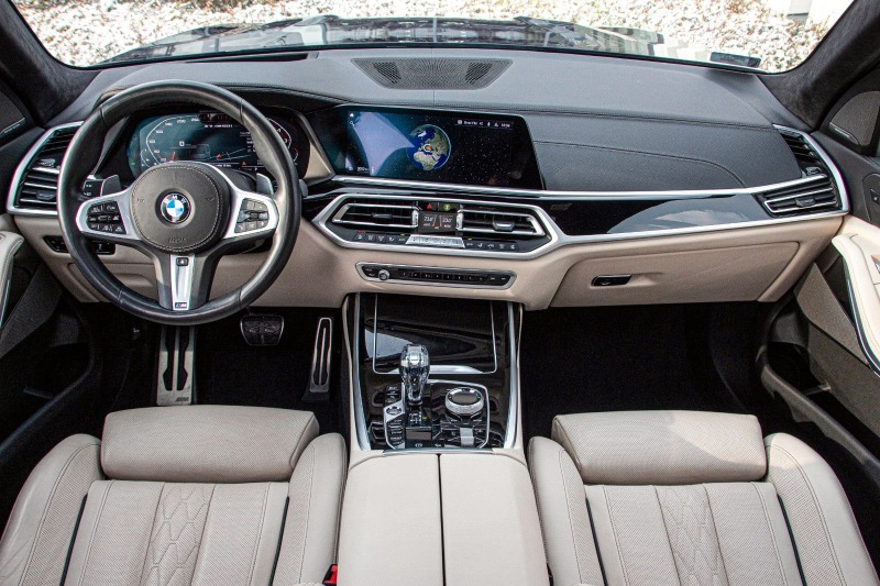 BMW X7 M50i*Innovation*Exclusive*Laser*H/K*ГАРАН, снимка 9 - Автомобили и джипове - 43394386