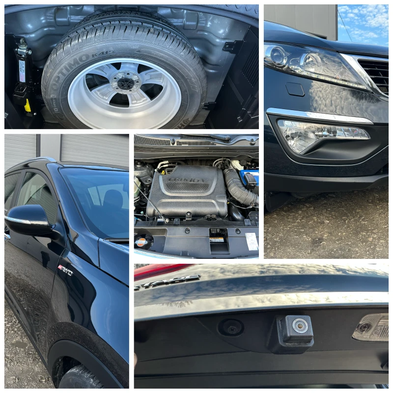 Kia Sportage 2.0CRDI* TOP* LED* 4X4, снимка 17 - Автомобили и джипове - 48681356