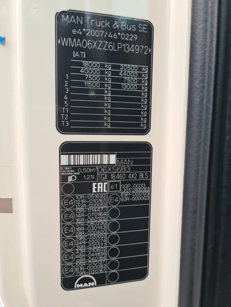 Man Tgx 18 46 EURO 6. Хидравлична помпа , снимка 6 - Камиони - 52773194