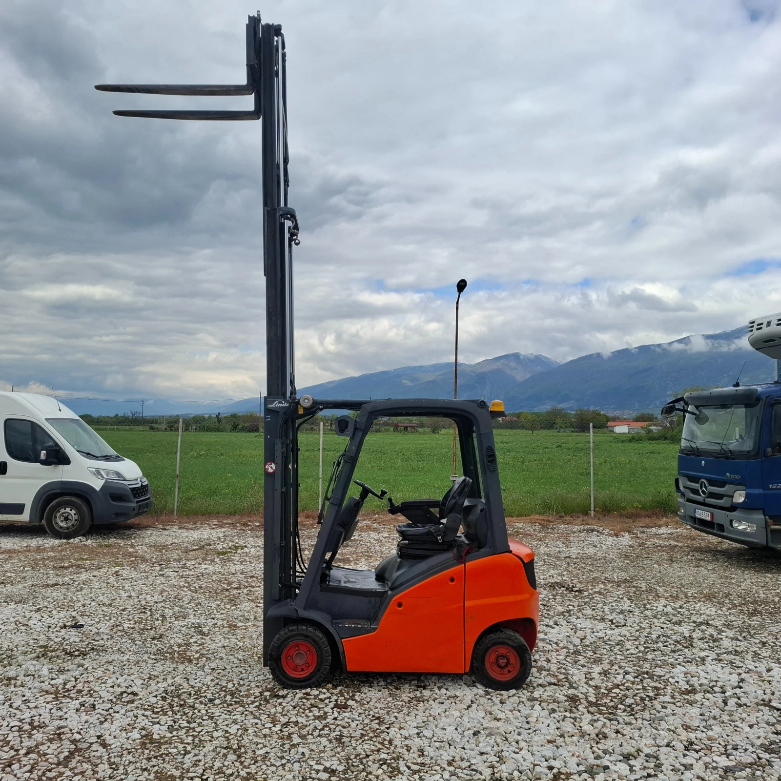 Мотокар Linde H16 ДИЗЕЛОВ